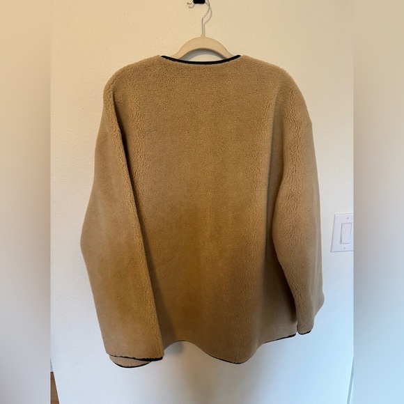 NEW Rebecca Minkoff Shearling Toggle Jacket Vegas Leather Size XL NWT - Picture 4 of 7